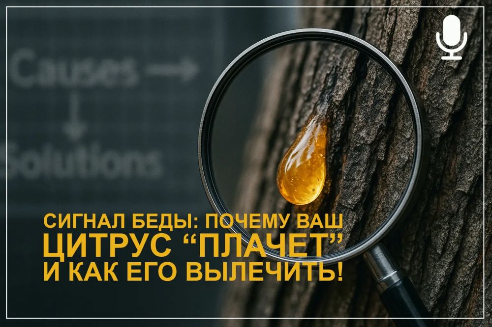 Сигнал беды: почему ваш цитрус “плачет” и как его вылечить!
